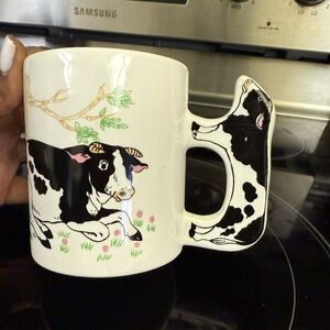 COPY - Vintage Cow Lovers Ceramic Mug Coffee Cup